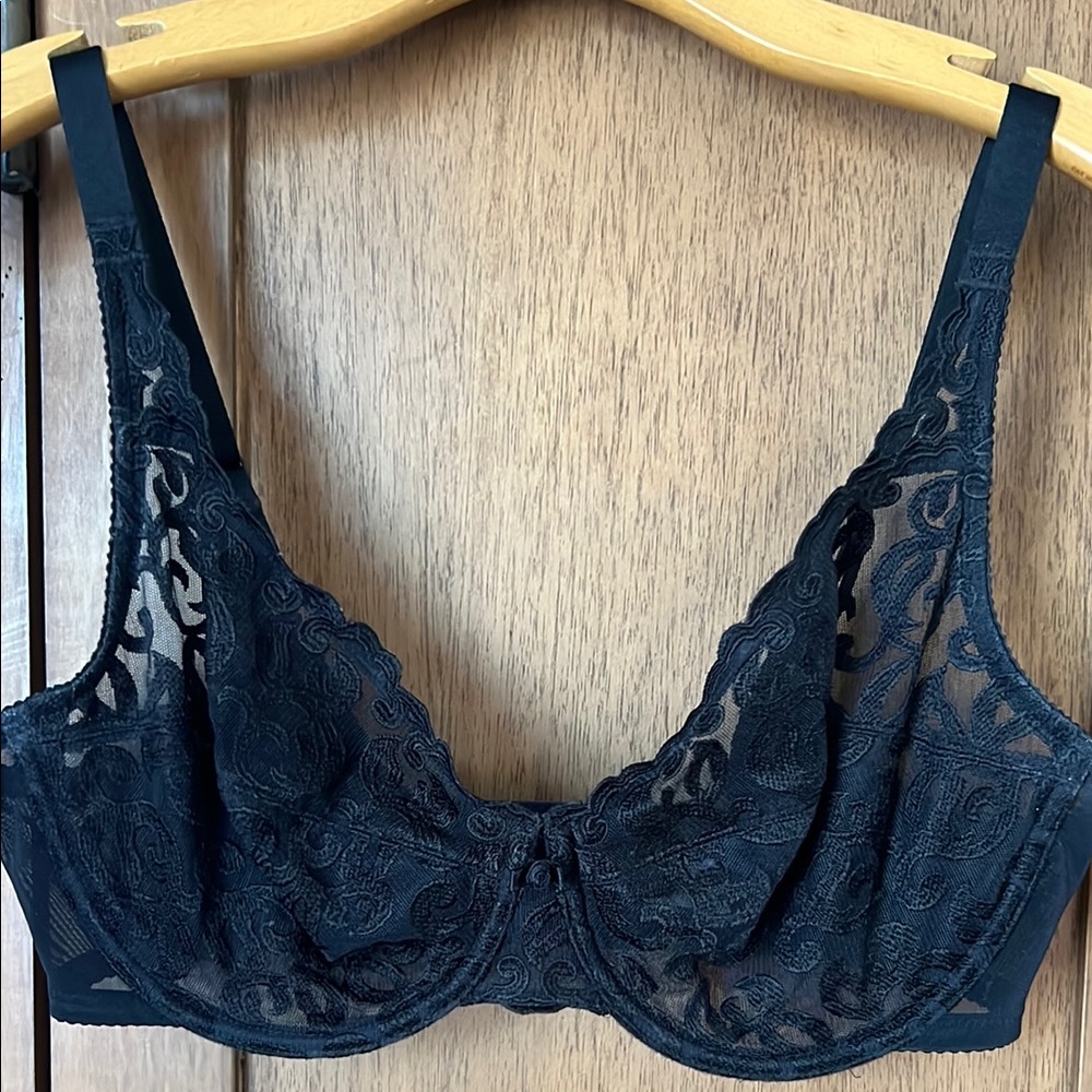 Wacoal Elegant Black Lace Bra